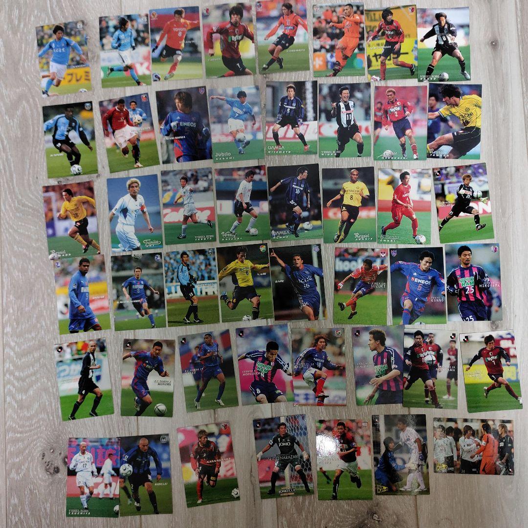 Jリーグチップス、日本代表チップスカード　2004年〜2009年のカード