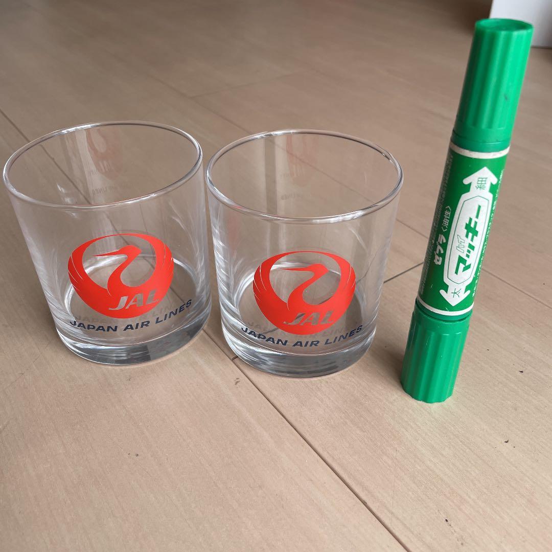 JAL747Familyメモリアルオールドファッショングラス
