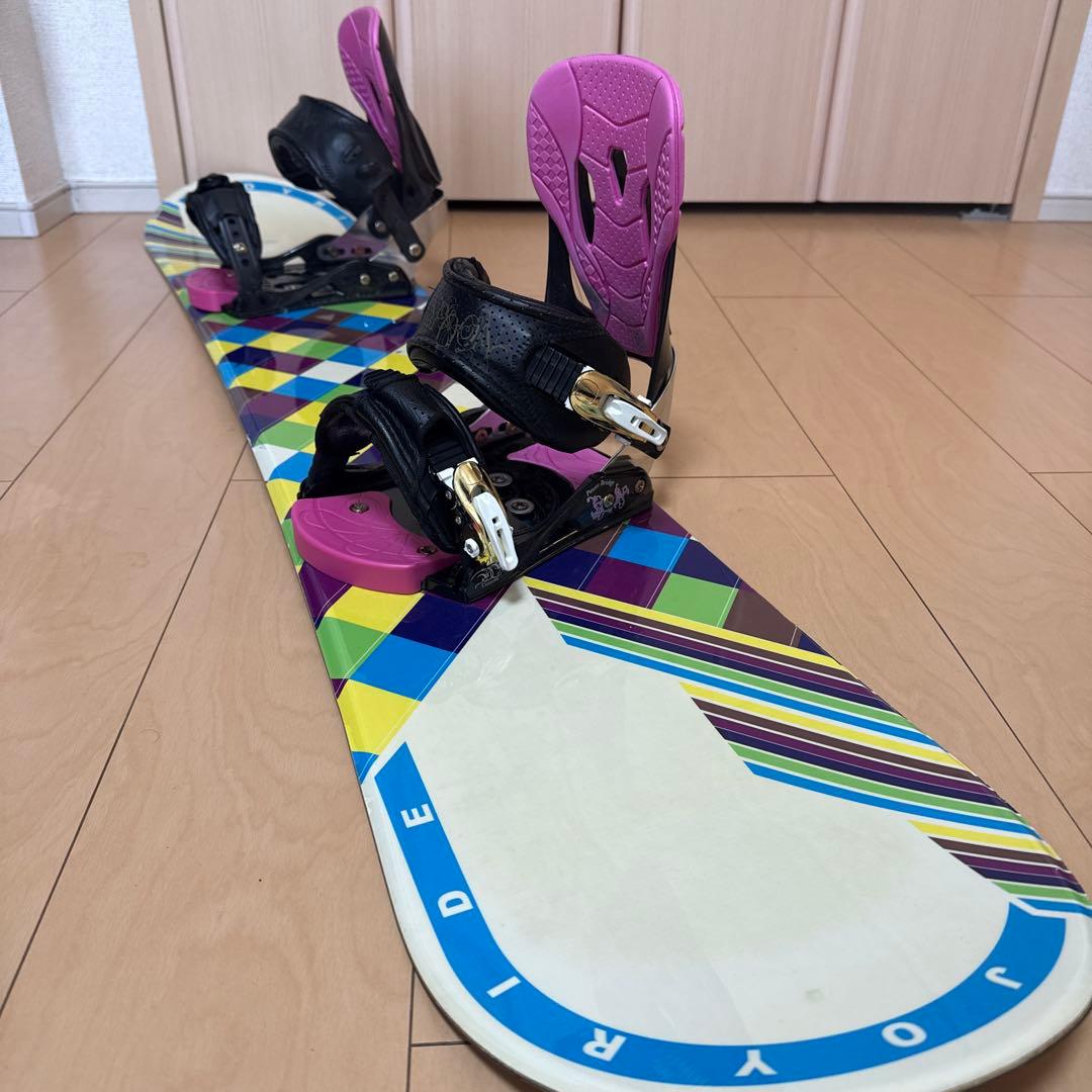 美品　スノーボード　JOYRIDE ダイヤモンドパターン