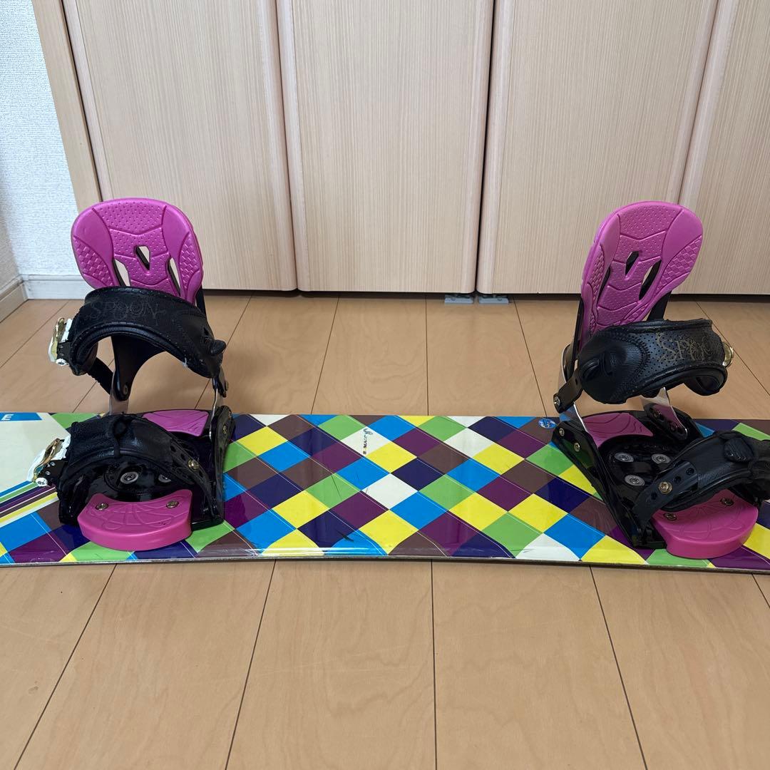 美品　スノーボード　JOYRIDE ダイヤモンドパターン