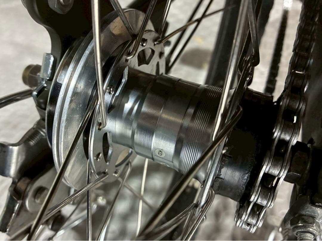 №8688 電動自転車　ブリヂストン　アンジェリーノ　20インチ カーキ