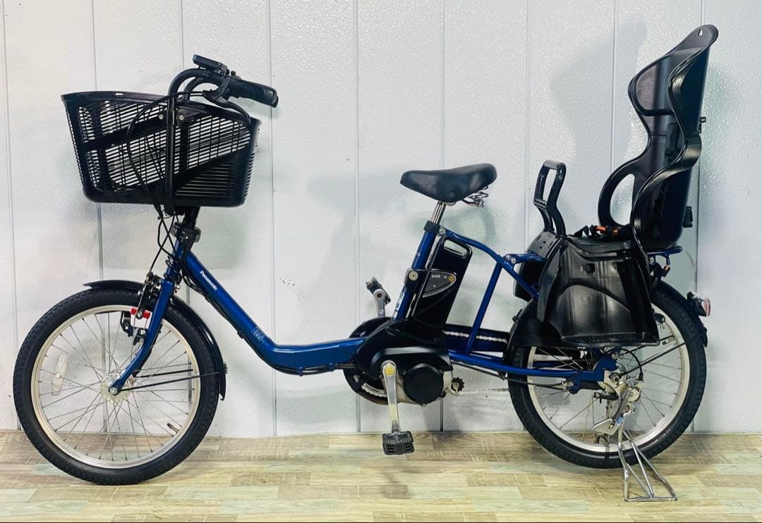 ★3017パナソニック8.9アンペア 20インチ子供乗せ電動アシスト自転車