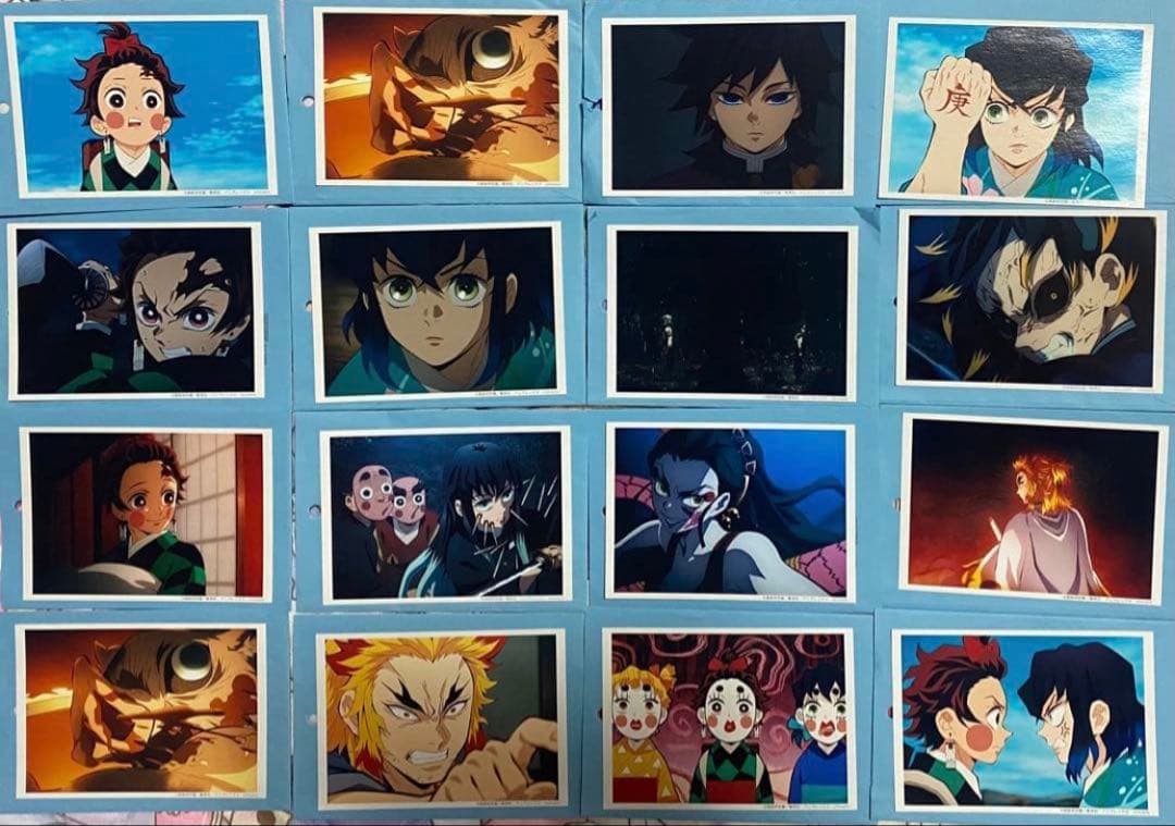 鬼滅の刃　場面写ブロマイドくじ　シークレット含む71枚セット