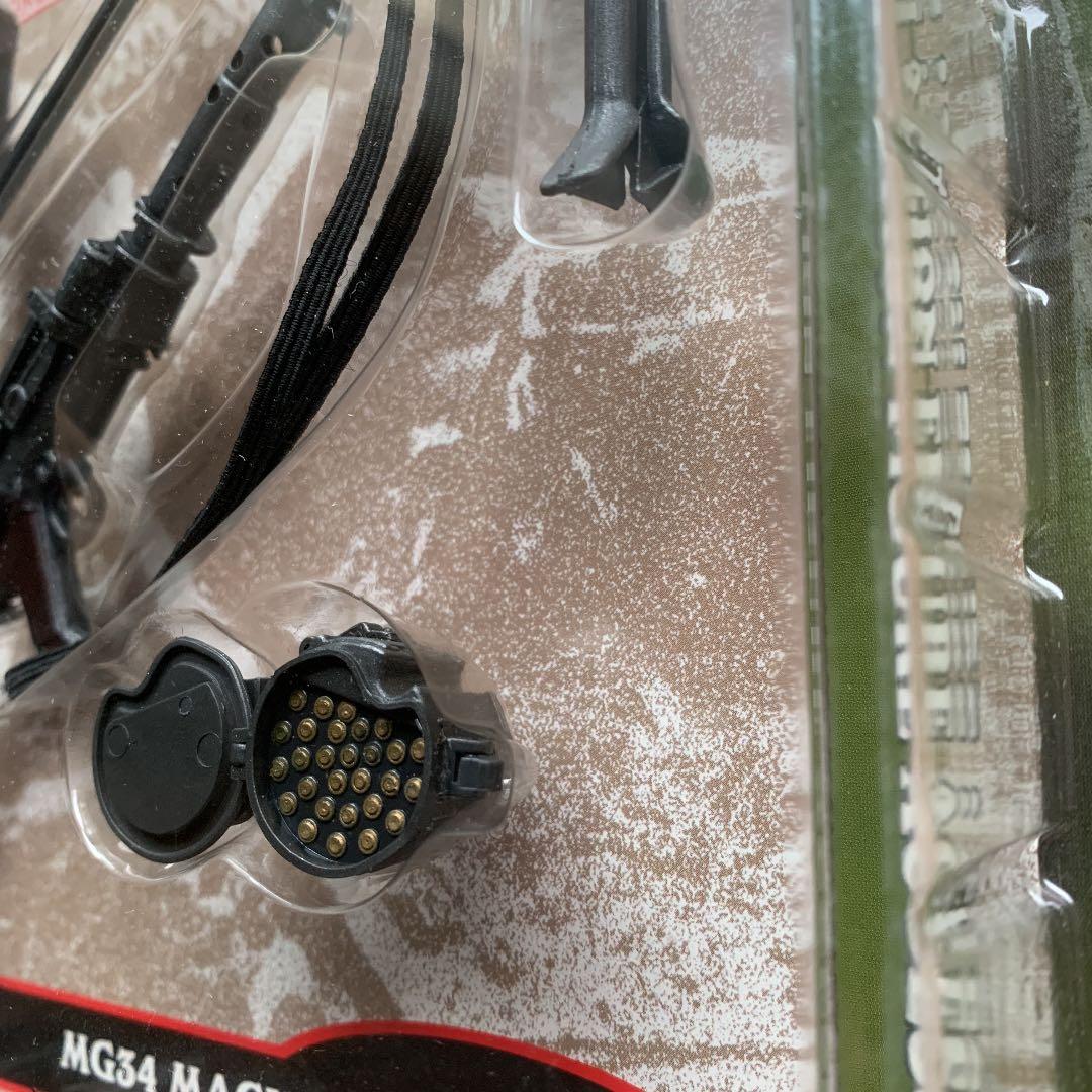 MG34 マシンガンセット 12 インチアクションフィギュアアクセサリー