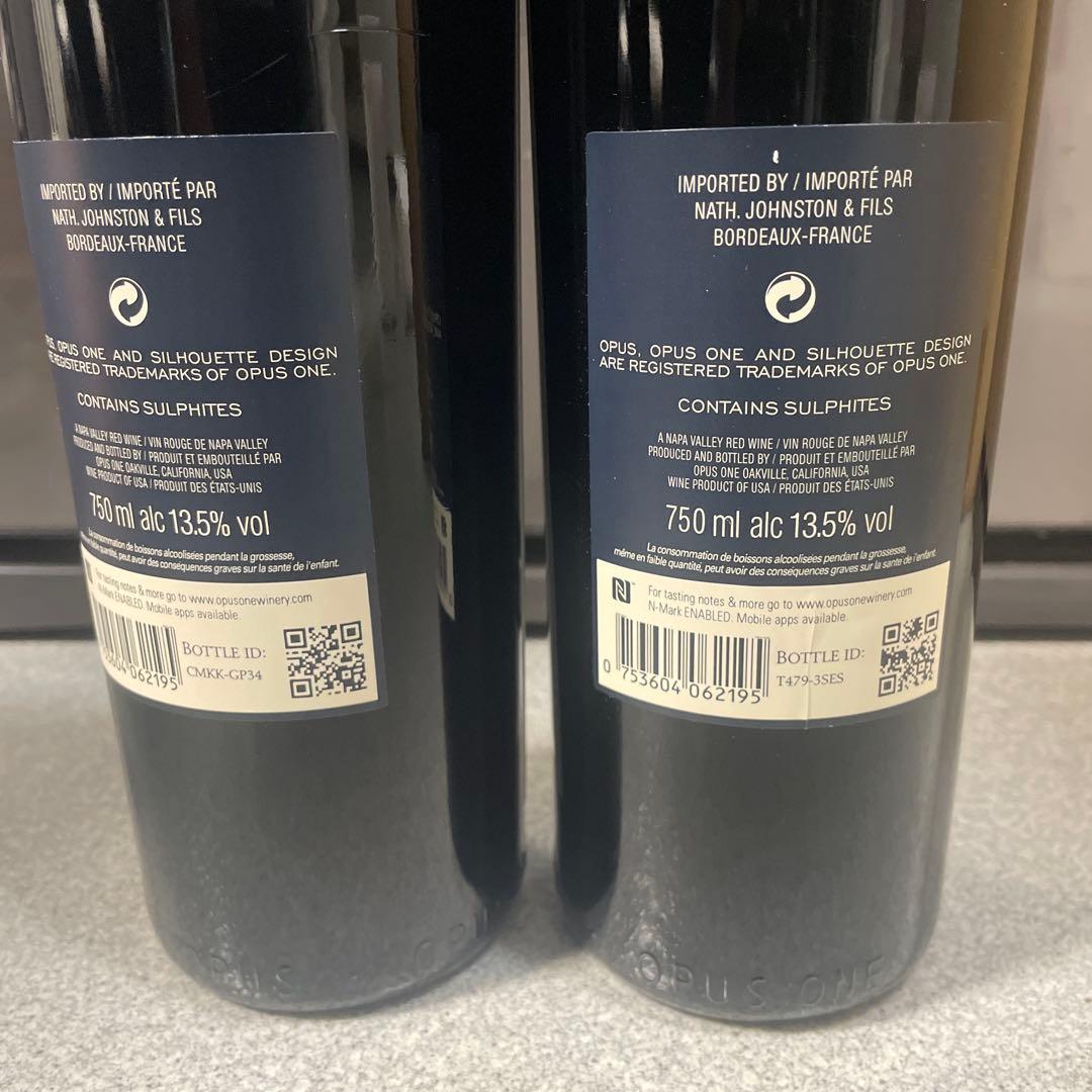 2本 750ml Opus One オーパスワン 2019 750ml（10）