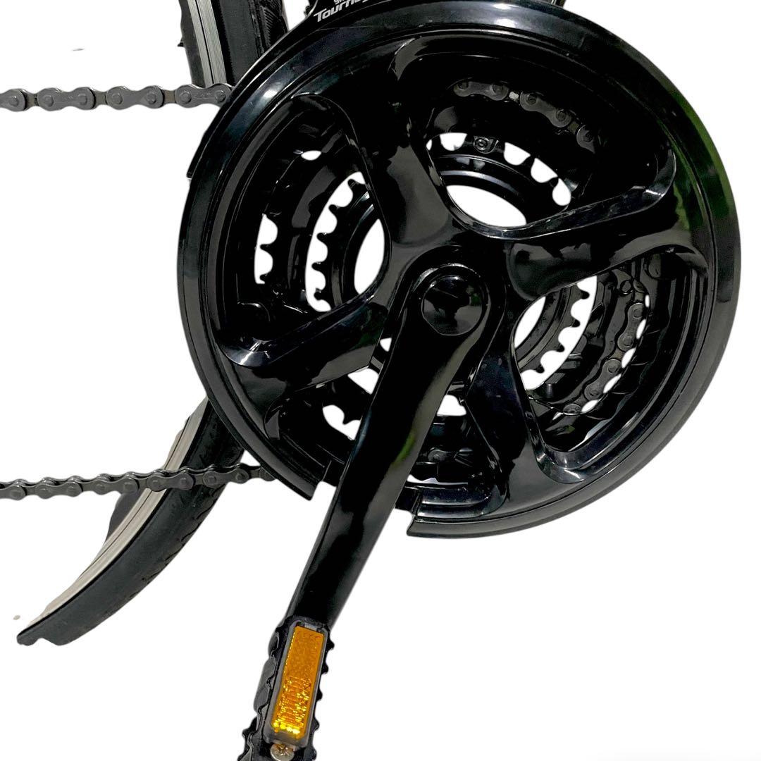 ロードバイク ハンドル改 自転車 スポーツバイク クロスバイク 軽 シマノ21段