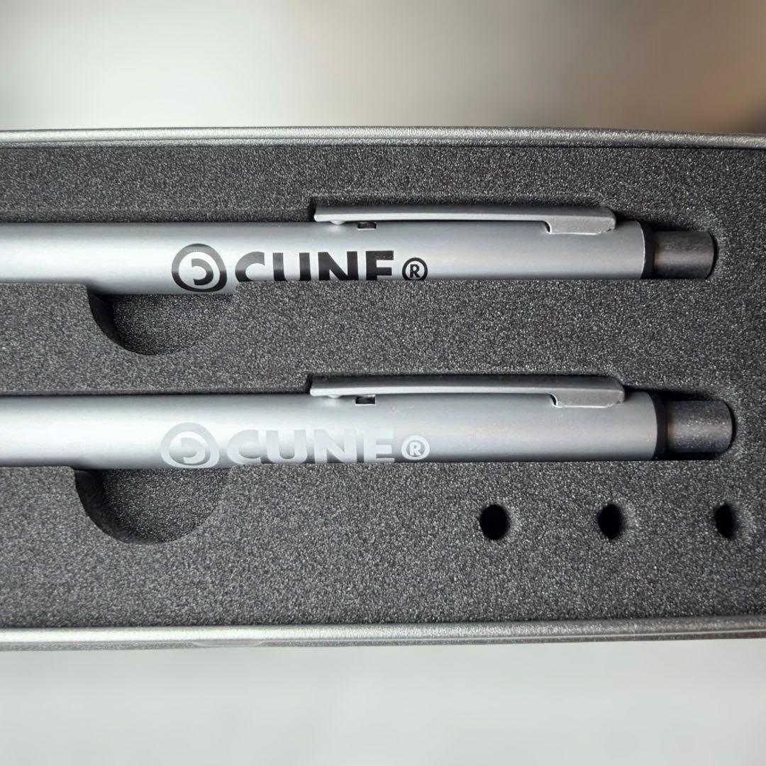 CUNE S8H10F0.5Anniversary 2本ペンセット ペンケース付