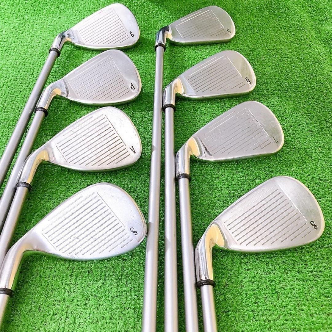 テ18★キャロウェイ X-18 8本アイアンセット SR メンズ JV 70i