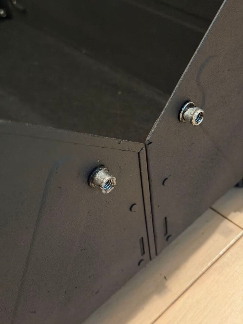 シェルフコンテナ　チッピング　スノーピーク　シェルコン 25