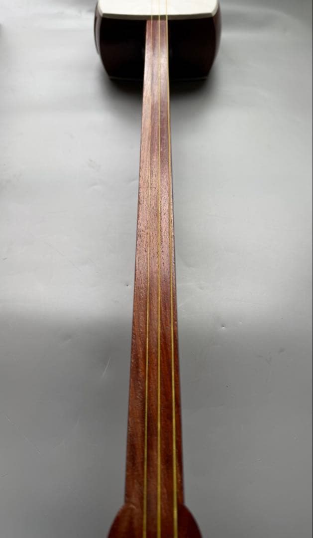 三味線　動物皮　良コンディション　堅牢トランクケース付　フルセット