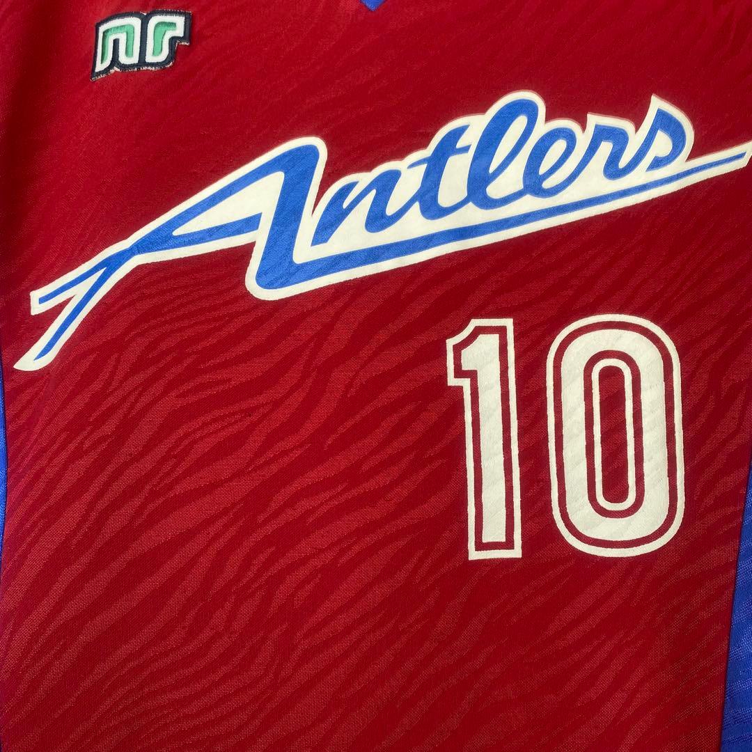 90's/1992-1993 鹿島アントラーズ #10 ジーコ サッカー シャツ