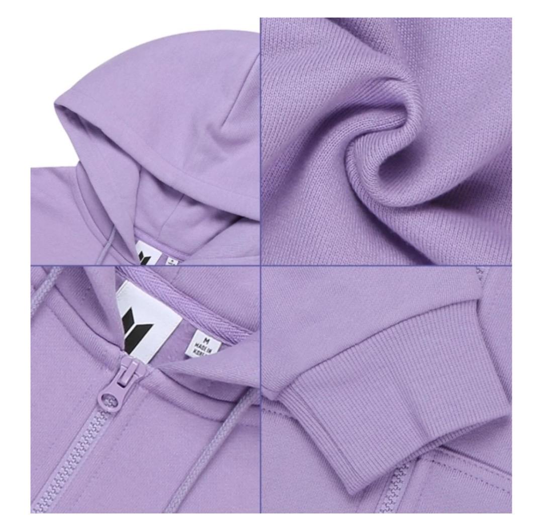 BTS ZIP-UP HOODIE （LD_XL）新品未使用　パーカー