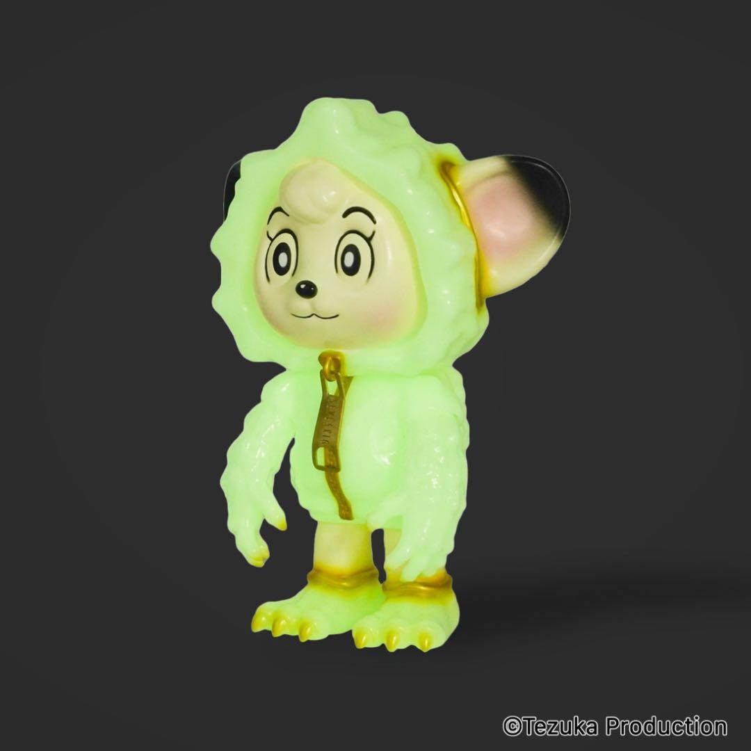 【抽選限定】SEVESKIGゴーヤ怪獣ジャングル大帝レオ ルミナス ソフビ未開封