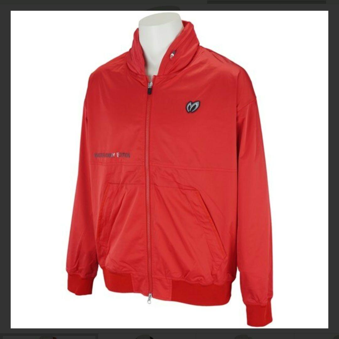 マスターバニーエディション　プライマリスト サテンストレッチブルゾン　赤