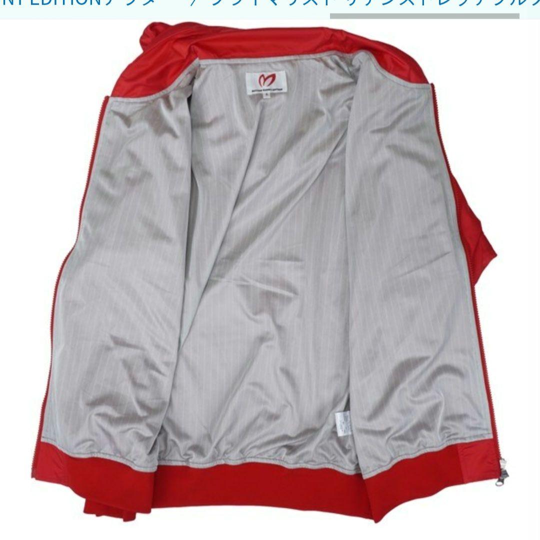 マスターバニーエディション　プライマリスト サテンストレッチブルゾン　赤