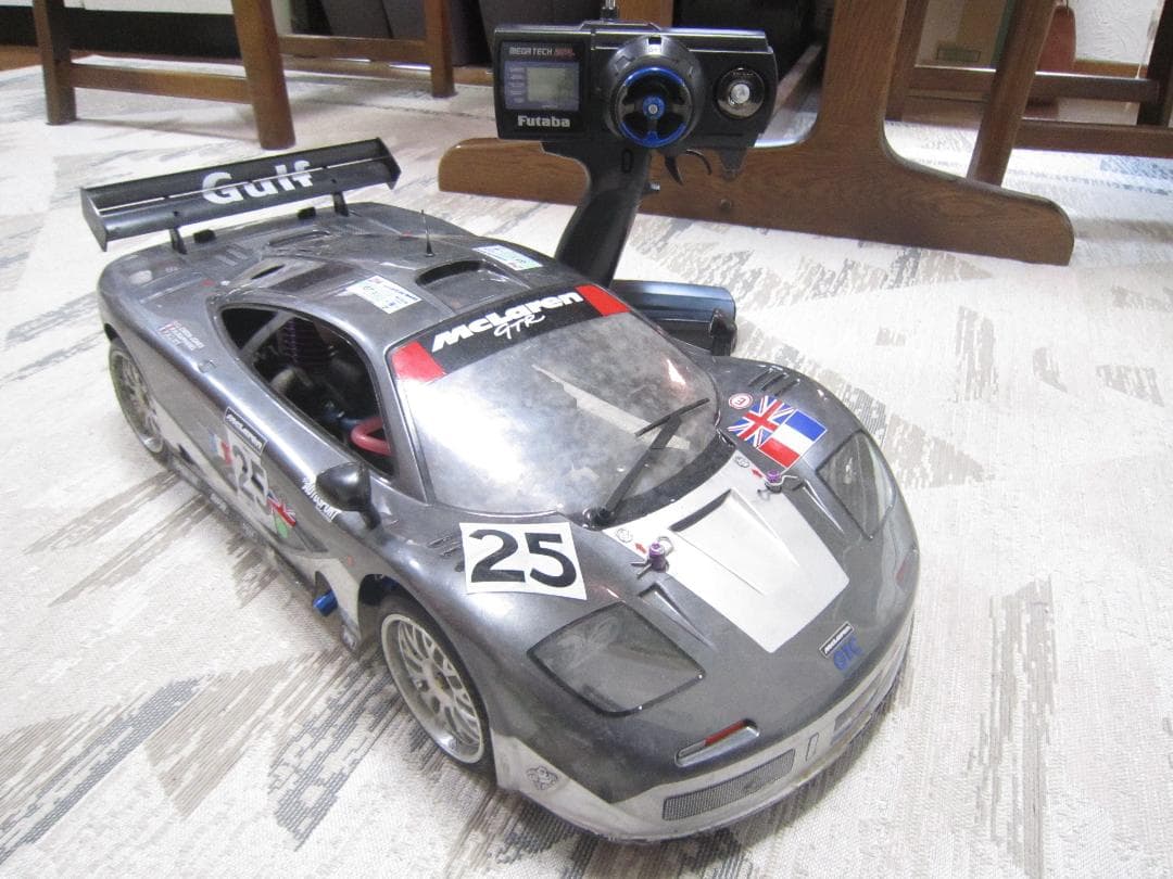 完全動作品 1/10 ワイド 京商 GP R/C スーパーテン FW03 赤字