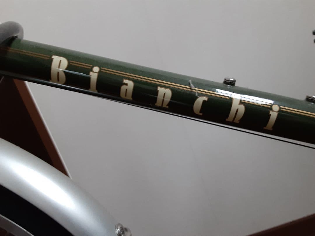 l*o様 レア！ほぼ未使用！Bianchi Merlo 室内用スタンド付き