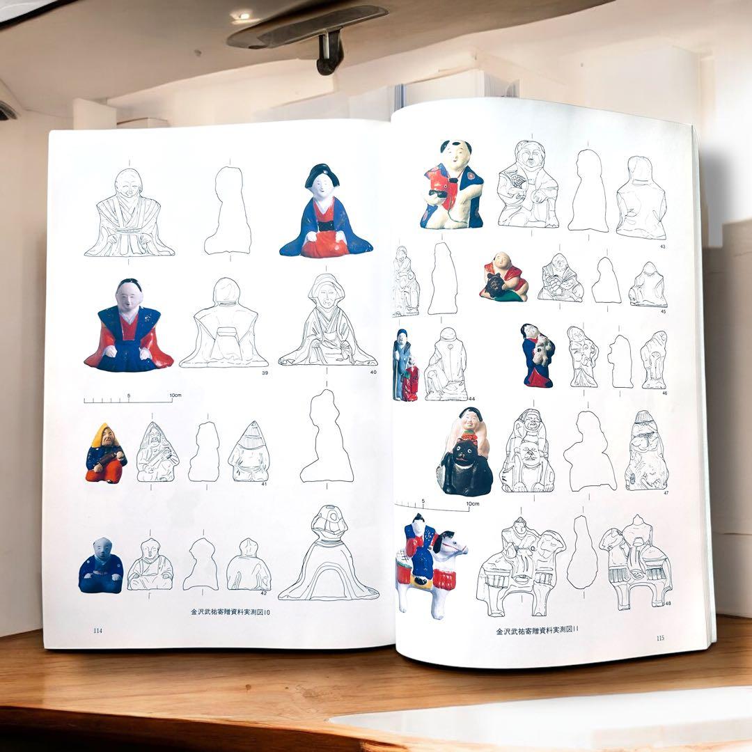 絶版 1997年 今戸焼 調査報告書第4集　図録　郷土玩具 浅草 土人形 民藝