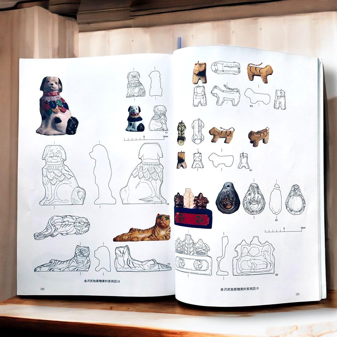 絶版 1997年 今戸焼 調査報告書第4集　図録　郷土玩具 浅草 土人形 民藝