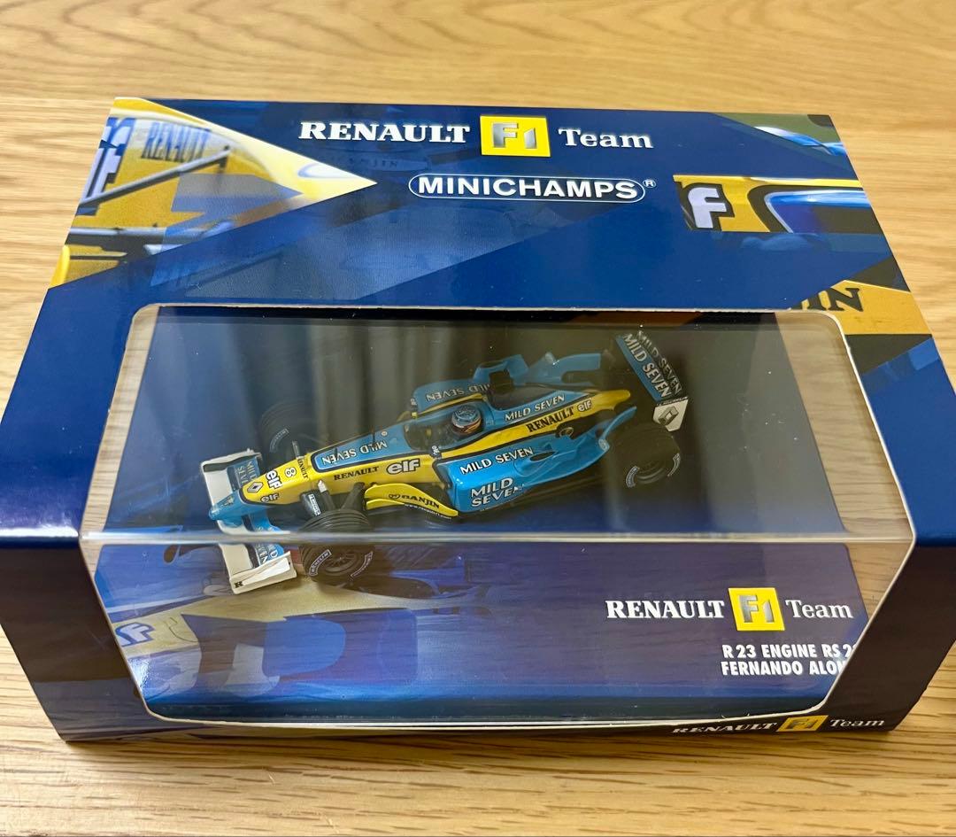 MINICHAMPS ルノー F1 R23 F・アロンソ マイルドセブン仕様