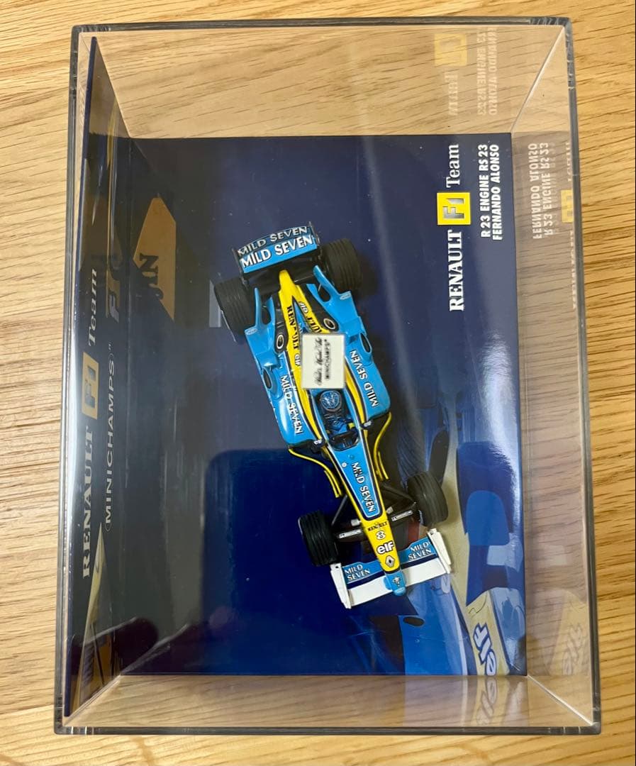 MINICHAMPS ルノー F1 R23 F・アロンソ マイルドセブン仕様