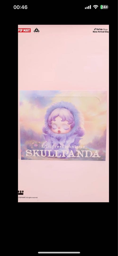 SKULLPANDAL’impressionnismeシリーズぬいぐるみ