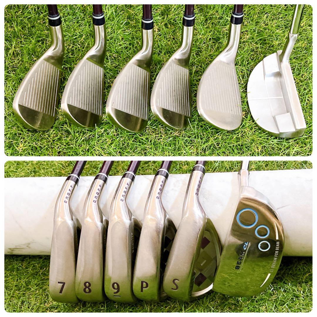 良品 ONOFF LP-414 オノフ レディースゴルフセット 初心者 右 L