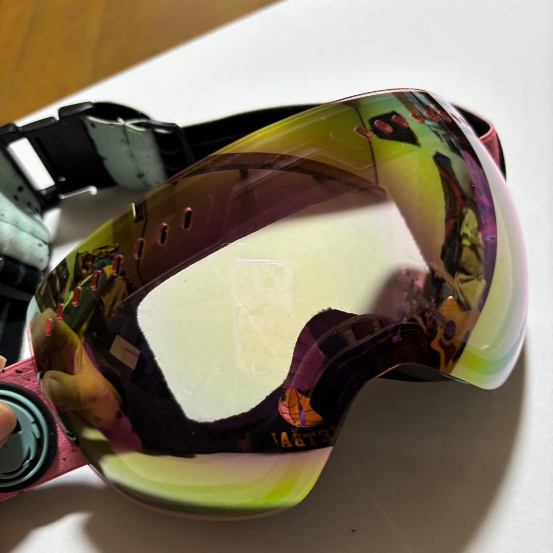 DRAGON ゴーグル ミラーレンズ 美品 付属品完備