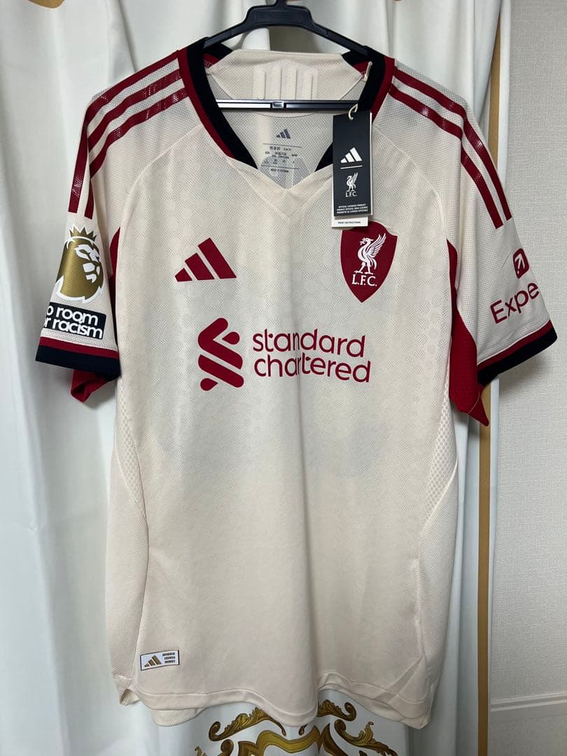 【新品未使用】リバプール 25/26 ユニフォームアウェイ半袖 オーセンティック