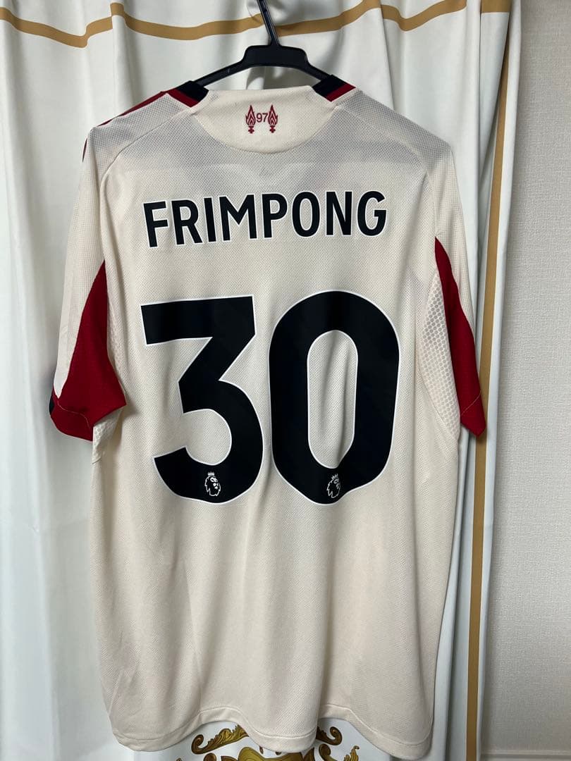 【新品未使用】リバプール 25/26 ユニフォームアウェイ半袖 オーセンティック