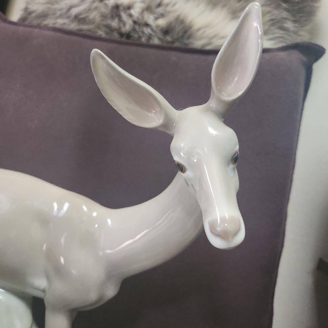 【リヤドロ】少女と鹿 置物 可愛い インテリア 値下げしました!