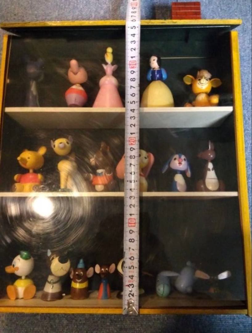 ディズニーキャラクター 漫画こけしケース付き