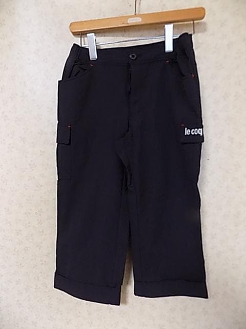 79442 ルコック　ハーフカーゴパンツ　黒　L