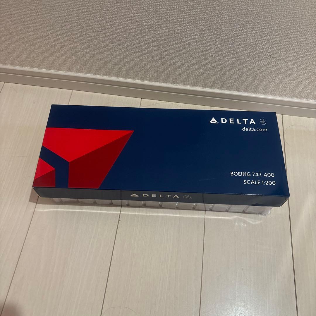 ✨非売品✨デルタ航空 Boeing 747-400 1:200✨