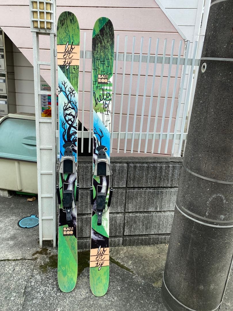 liberty helix 167 BCテレマークスキー&シール