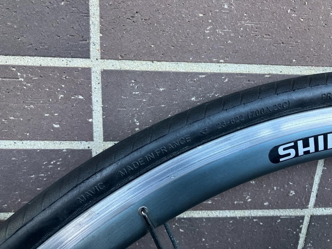 SHIMANO WH-7700 DURA-ACE クリンチャーホイール 前