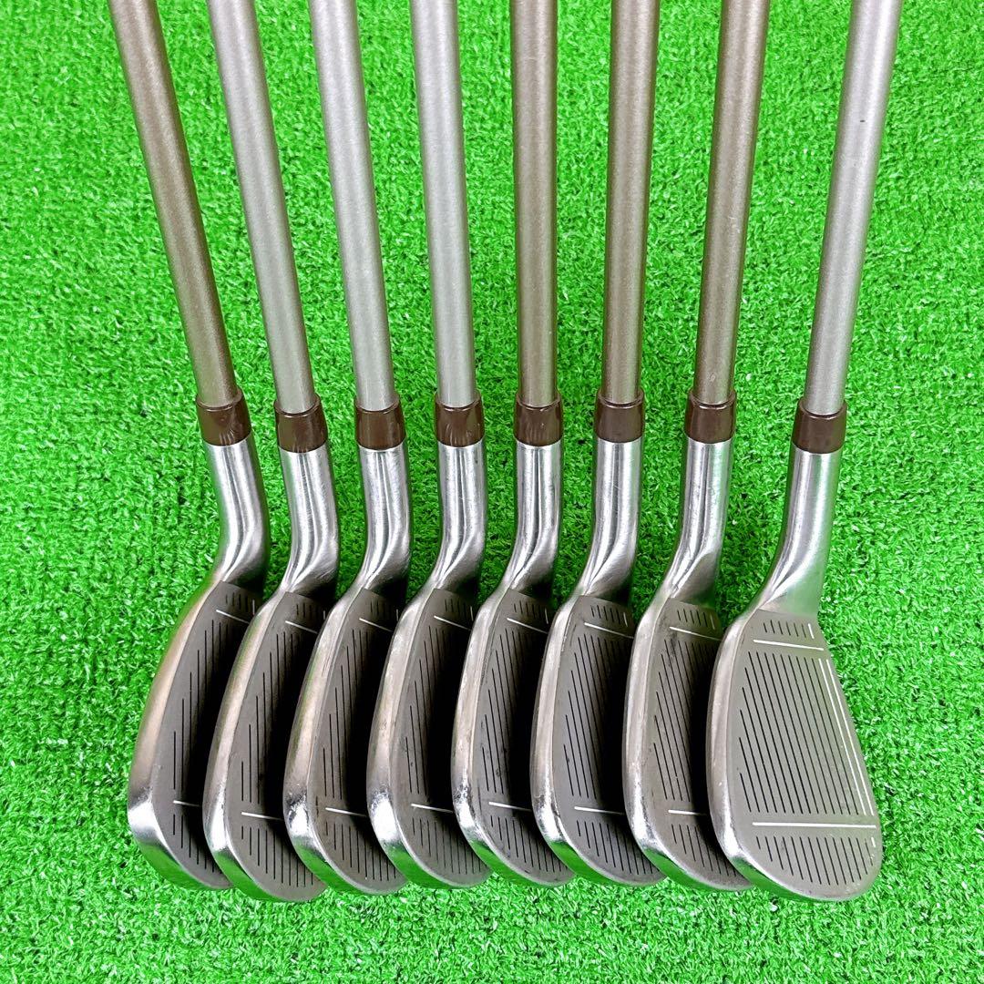 【美品】 豪華8本 テーラーメイド SuperSteel BURNER アイアン