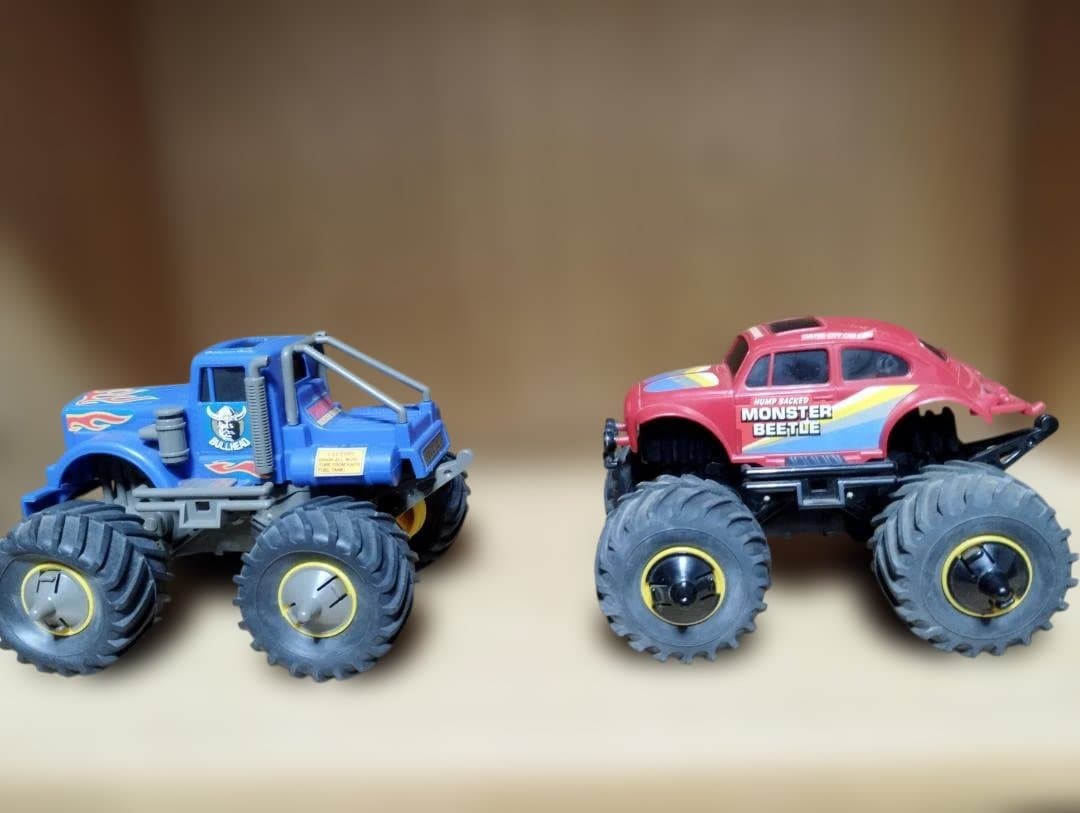 ワイルドミニ四駆 ブルヘッドJr&モンスタービートル セット