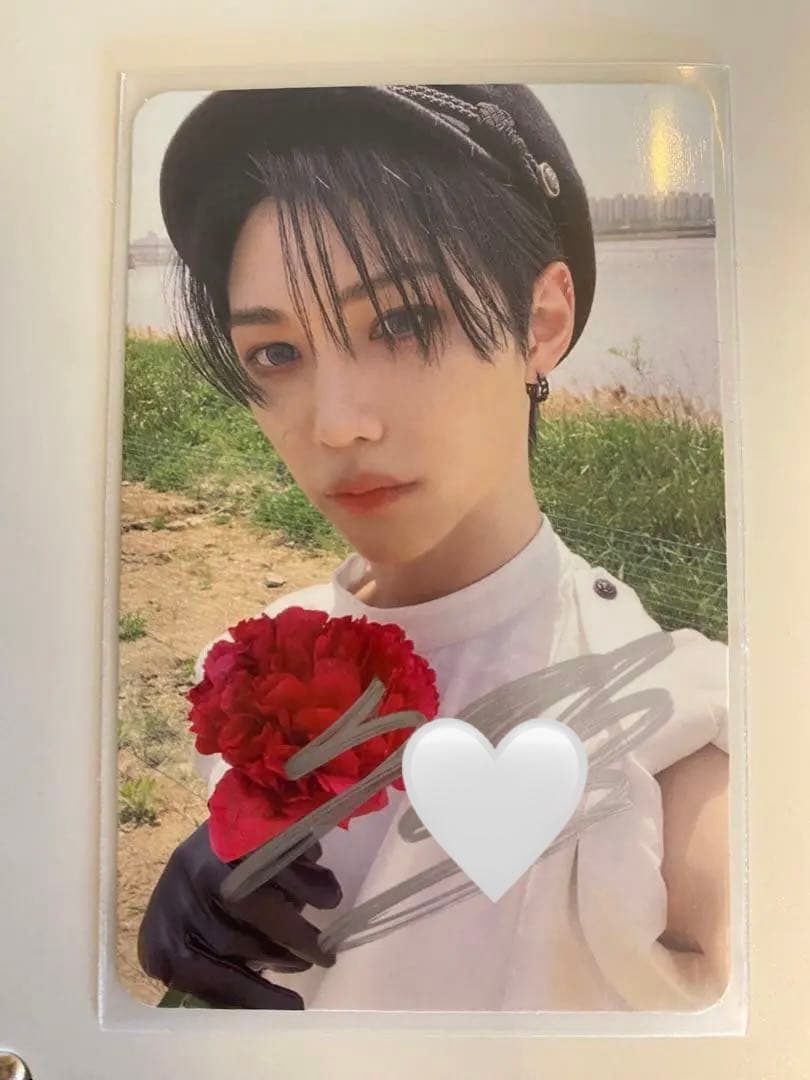 stray kids maxident フィリックス　直筆サイン