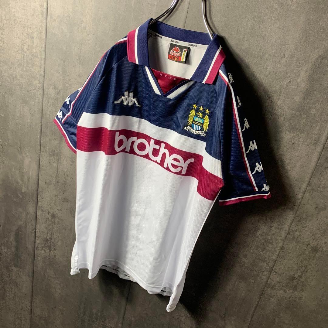 【★マンチェスターシティ】 カッパ サッカー レトロ ユニフォーム 97年 希少