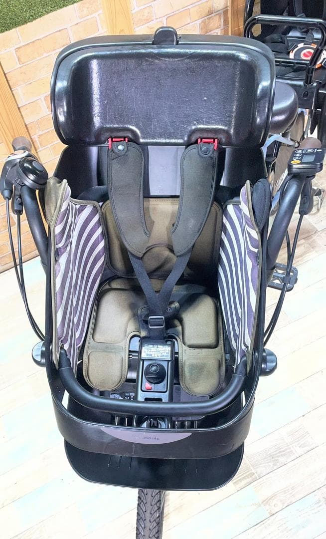 超人気色 超大容量 パナソニック 子供乗せ電動アシスト自転車 H3329