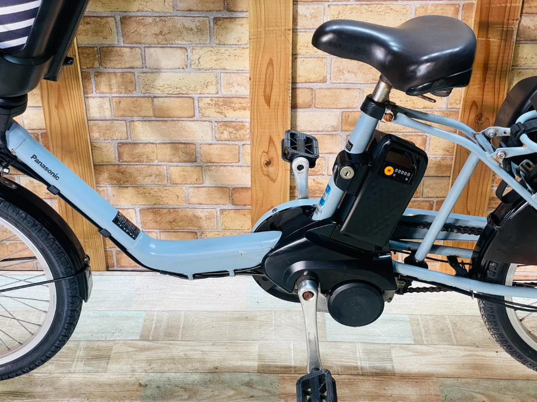 超人気色 超大容量 パナソニック 子供乗せ電動アシスト自転車 H3329