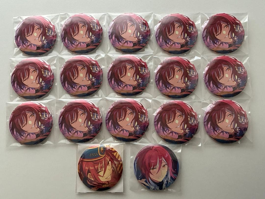 あんスタ　オルタード　缶バッジ　朔間零　逆先夏目　斎宮宗　日々樹渉　深海奏汰
