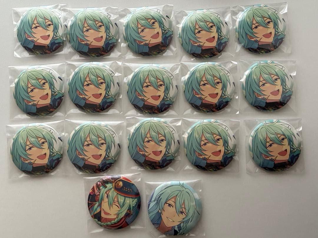 あんスタ　オルタード　缶バッジ　朔間零　逆先夏目　斎宮宗　日々樹渉　深海奏汰