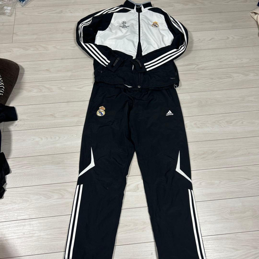 adidas レアルマドリード トラック 上下 UEFA CHAMPIONS