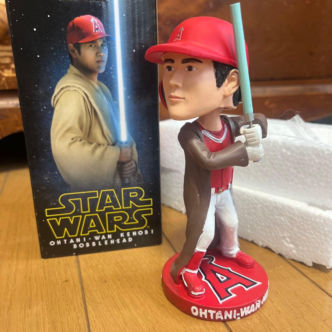 大谷翔平 スターウォーズ オオタニ＝ワン・ケノービ ボブルヘッド