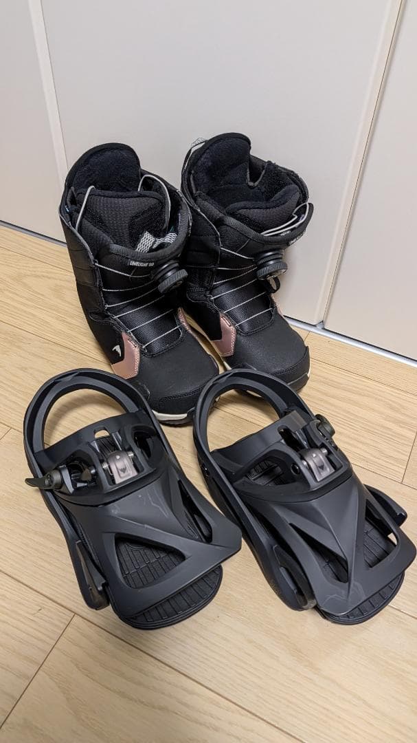 22cm BURTON STEP ON バイン付き バートン ステップオン 女性