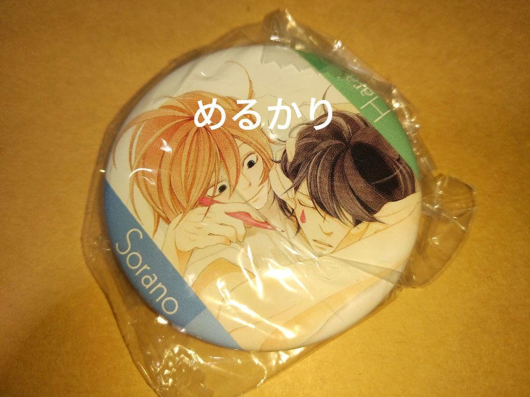 お】　中村明日美子　同級生　空と原　缶バッジ　原学　 青砥空乃