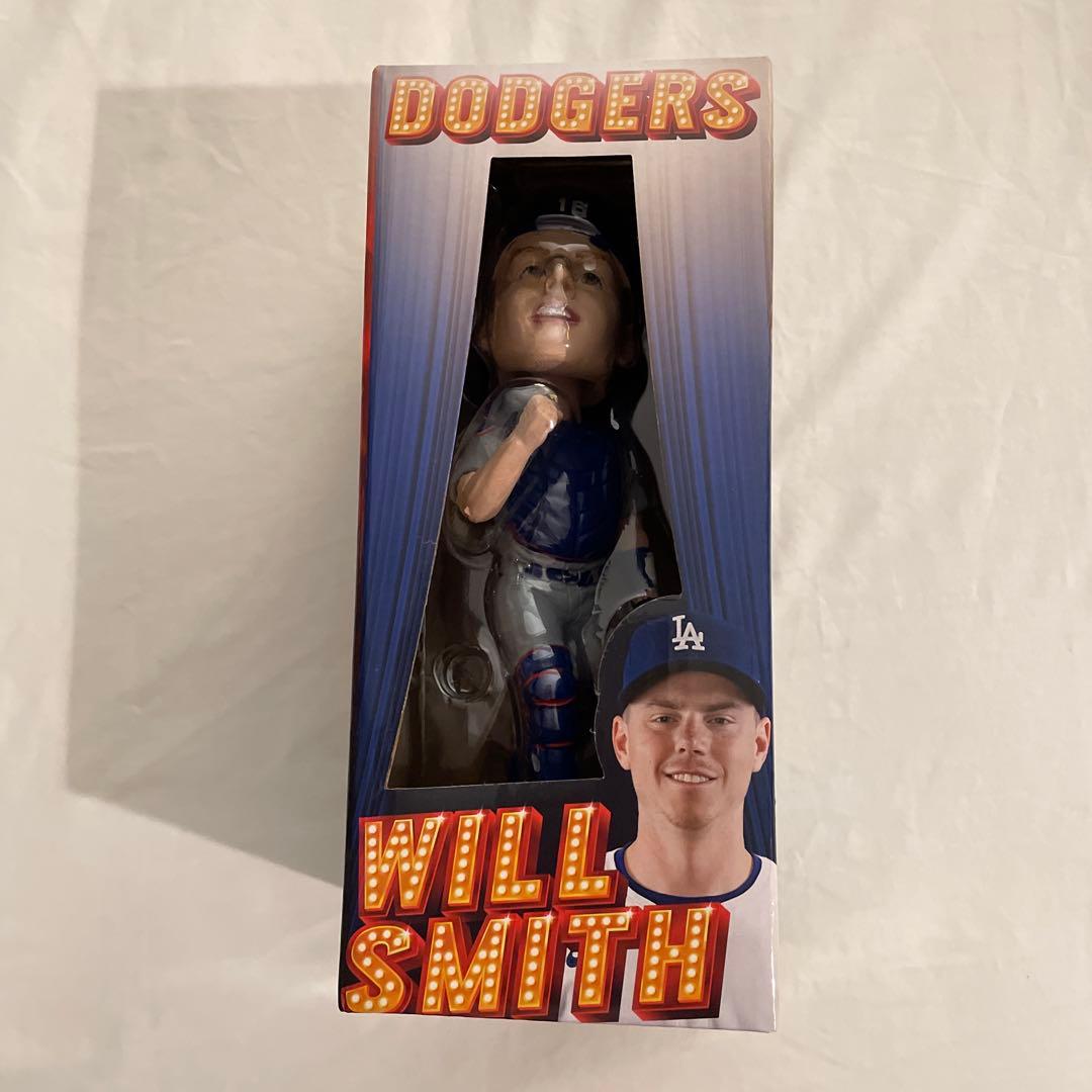 5/21 球場配布品　ロサンゼルス・ドジャース ウィル・スミス ボブルヘッド