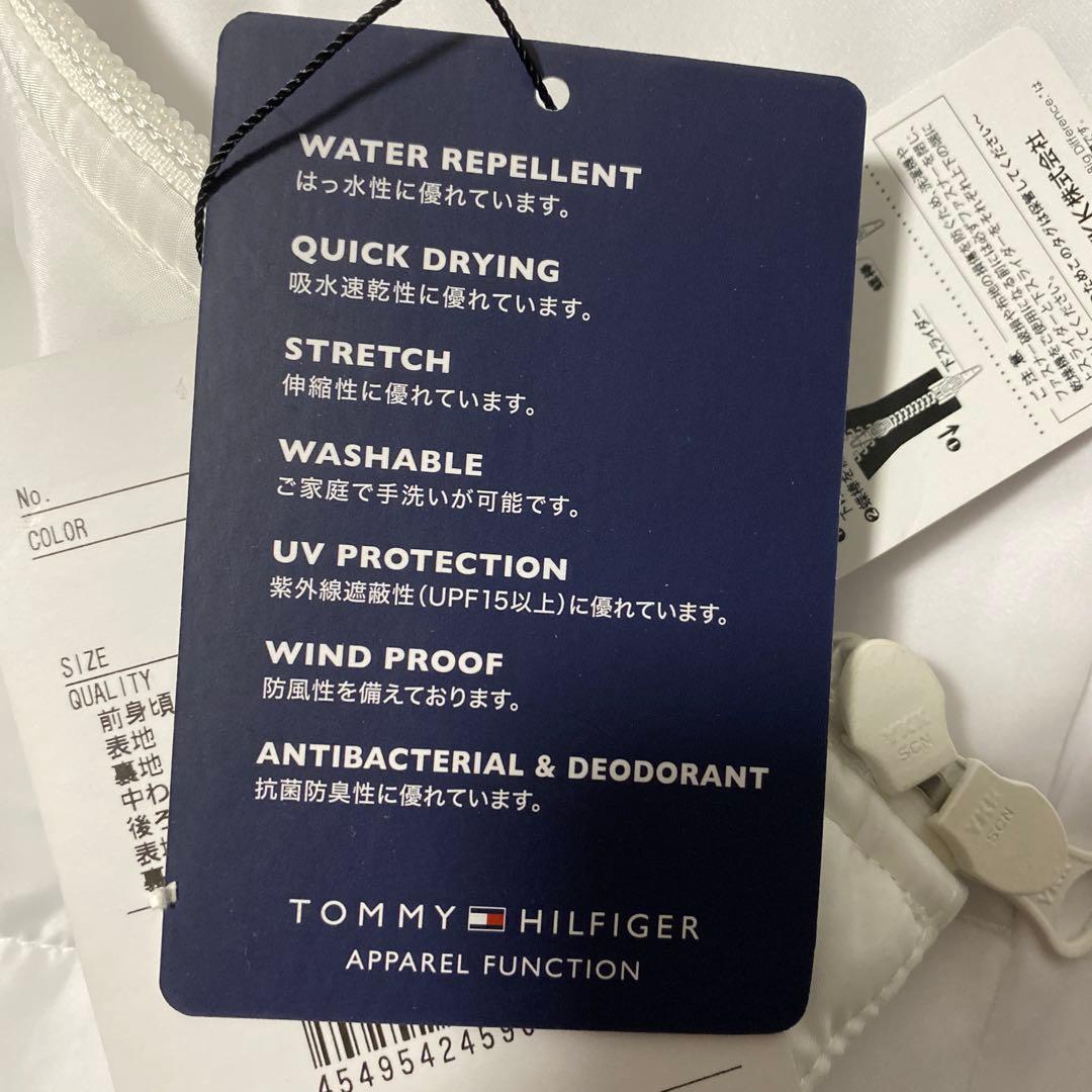 トミーヒルフィガー　ゴルフウェア　防風　新品　レディース　アウター　ジャケット